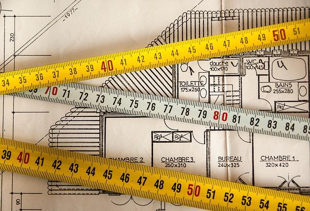 plan, building, measurement