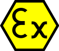 The ATEX symbol.