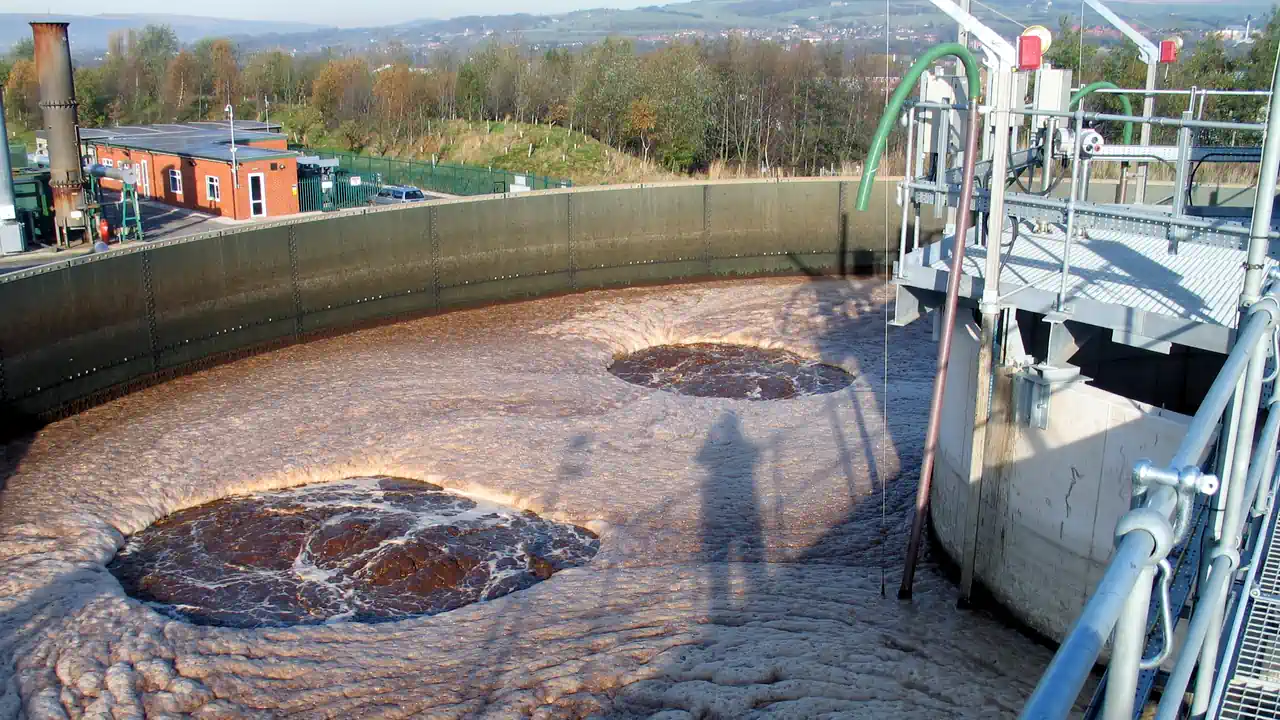 An Example of an SBR Biological Leachate treatment plant for Leachate Management and Treatment.