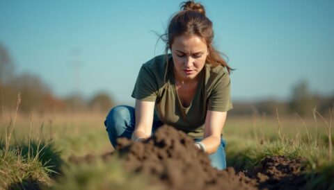 An environmental consultant researches the local ecology in Leicstershire. Environmental Consultant Leicestershire