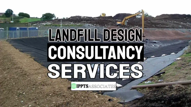 Image with text: "Landfill Design Consultancy Services".
