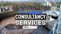 Image with text: "Leachate Management & Treatment Consultancy Services".