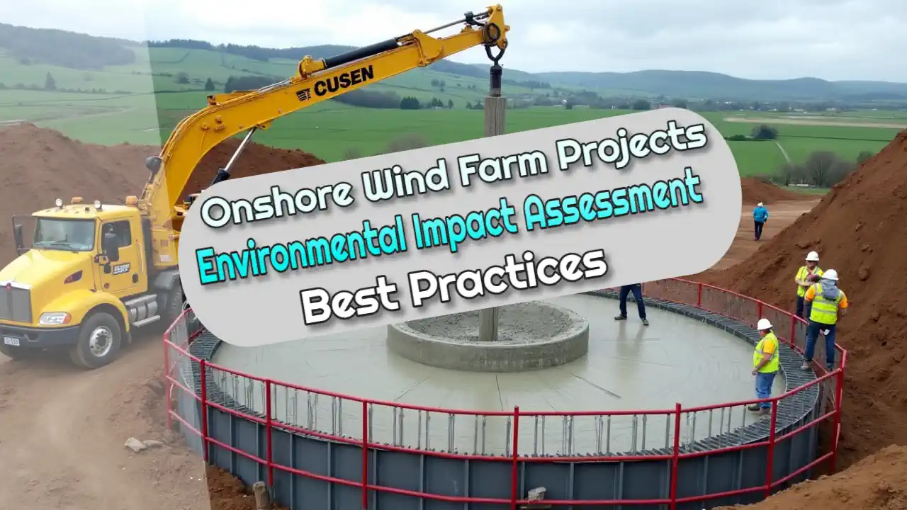 Onshore Wind Farm Projects Environmental Impact Assessment