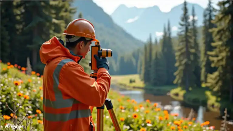 Environmental engineers get amazing opportunities to get out of the office. 