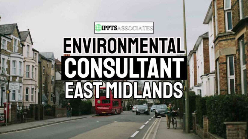 Image has the text: "Environmental consultants east midlands".